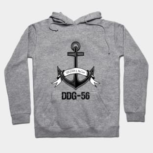 Uss John Mccain DDG 56 Gold Hoodie